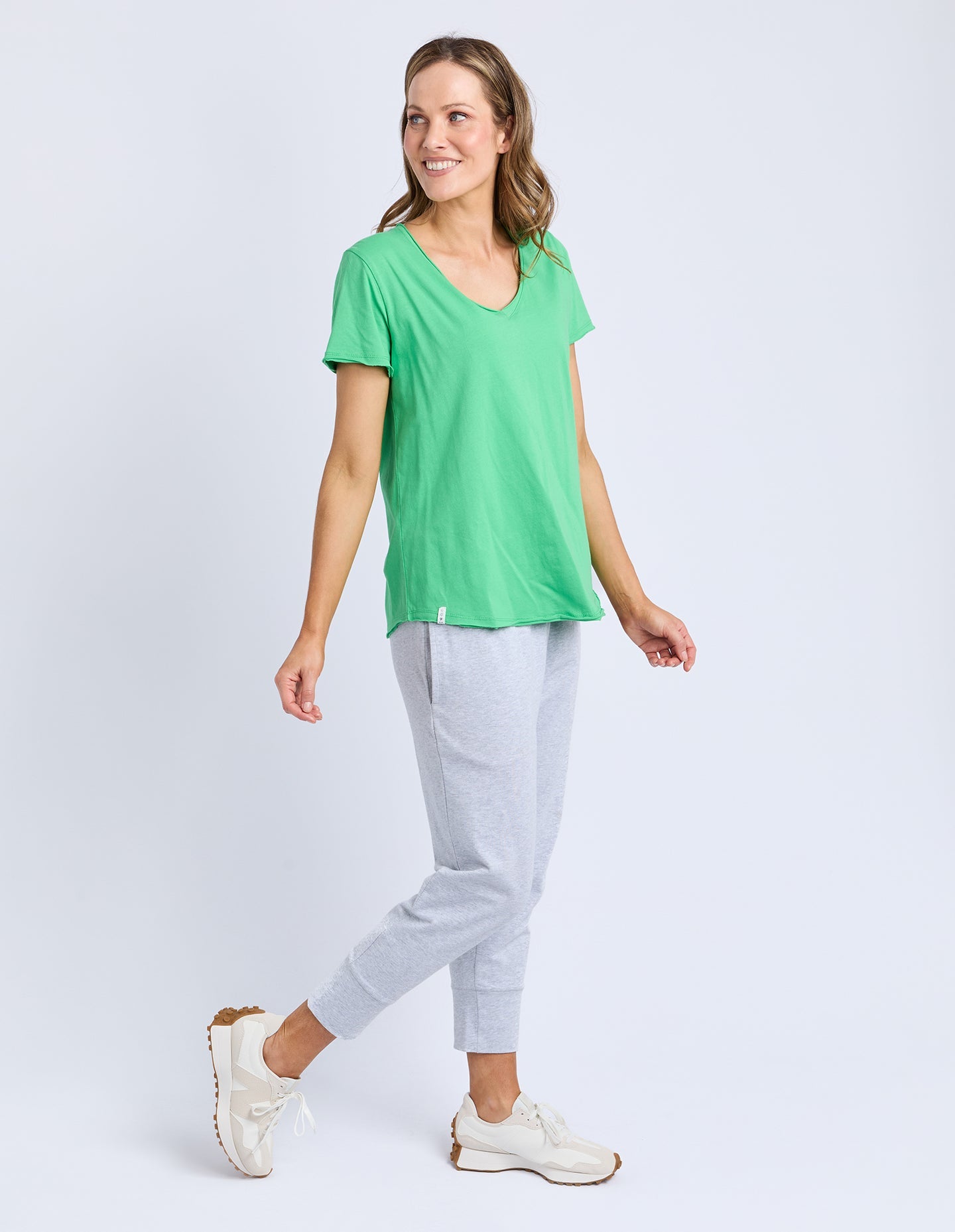 Pima Vee Tee - Spring Green