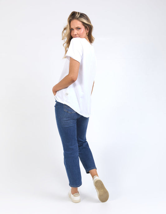 Pima Vee Tee - White