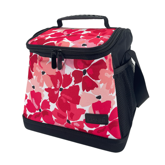 Weekender Insulated Cooler Bag Red Poppies