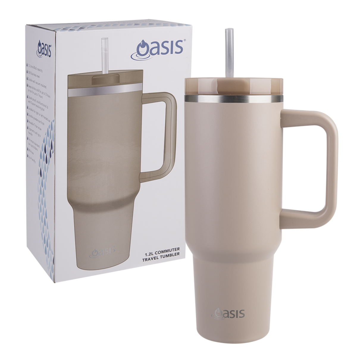 Commuter Travel Tumbler 1.2L Latte