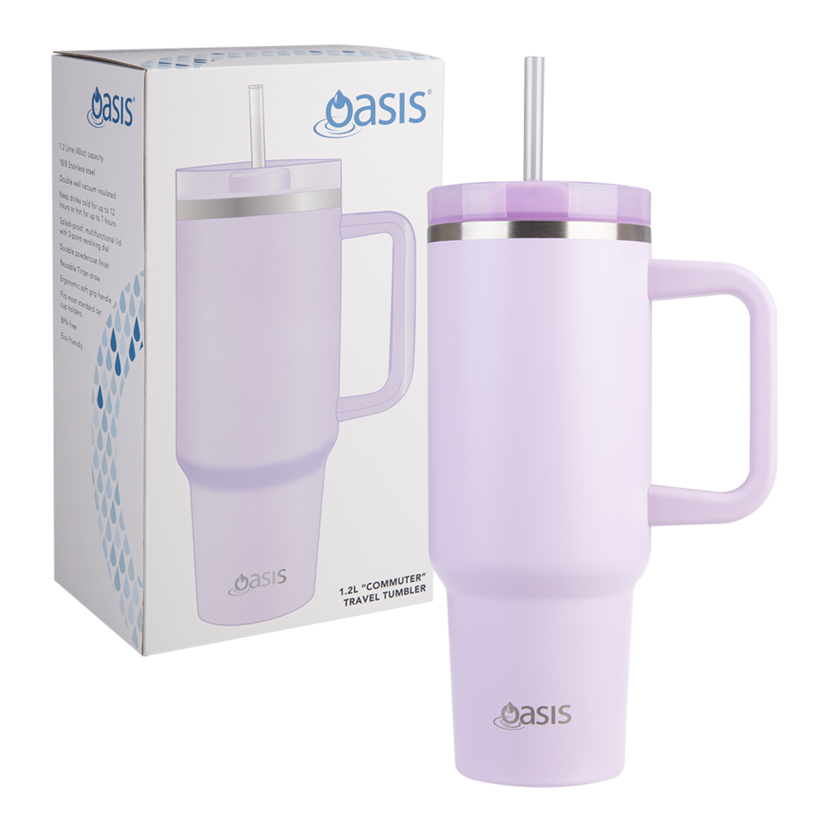 Commuter Travel Tumbler 1.2L Orchid