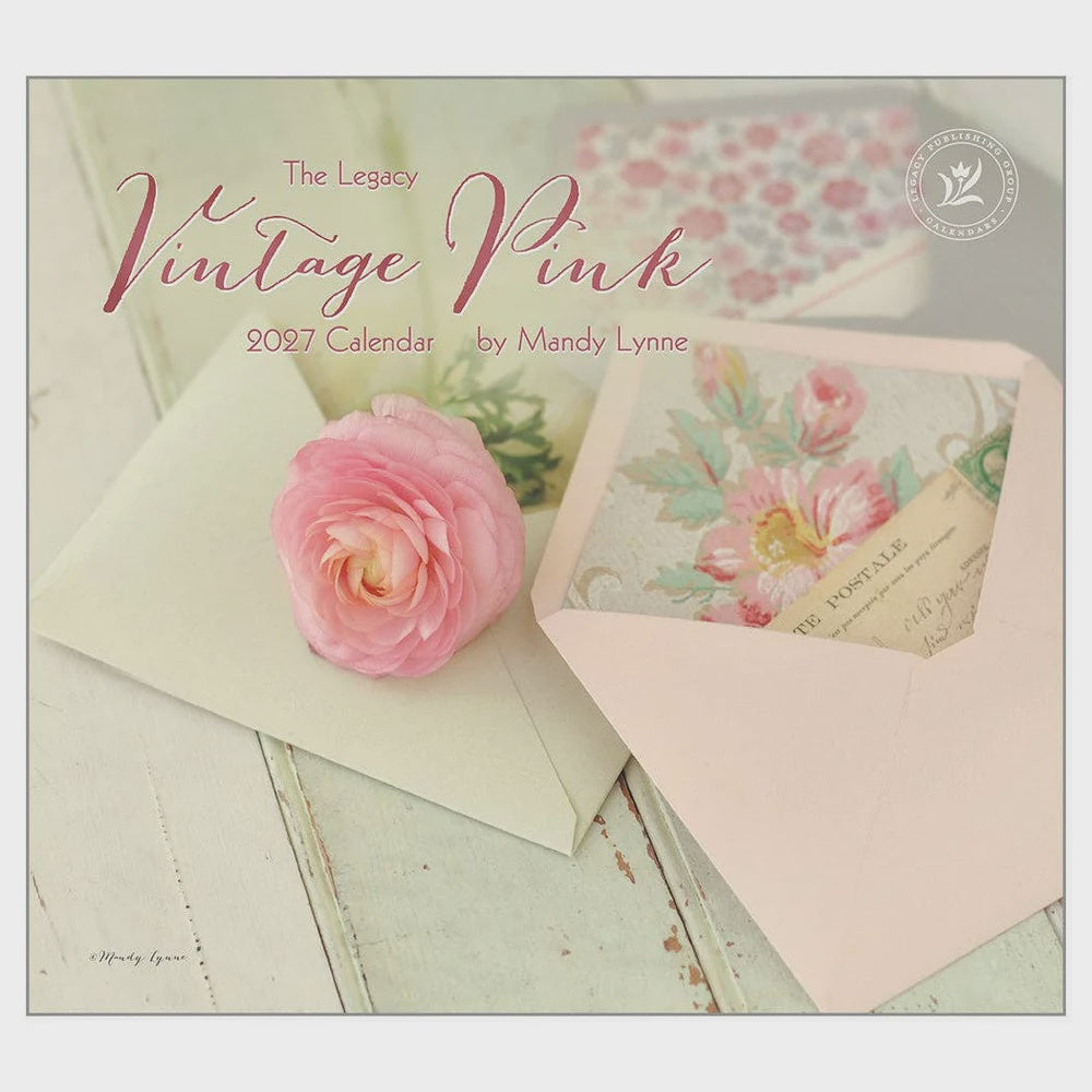 2027 Legacy Vintage Pink Calendar