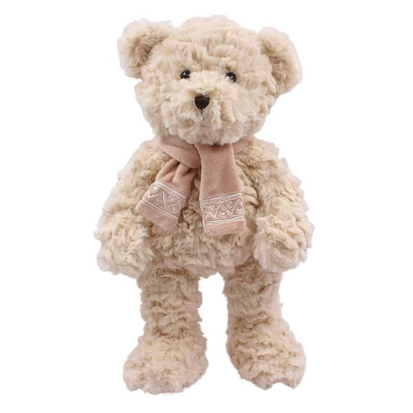 Evie the Bear (Pink Scarf)