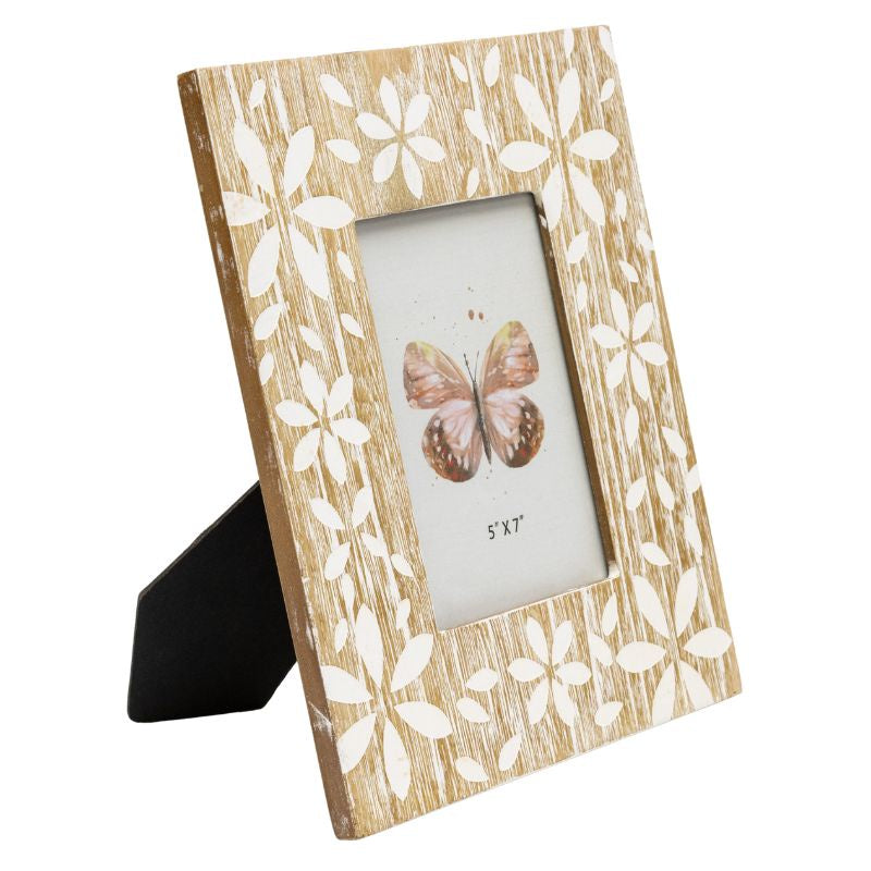 Flowers Design Photo Frame 5x7"