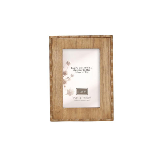 Belle Scolloped Photo Frame 4x6