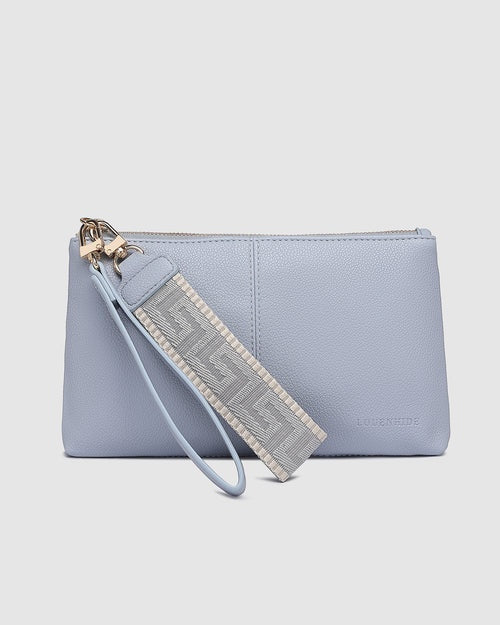 Mimi Clutch - Cloudy Blue