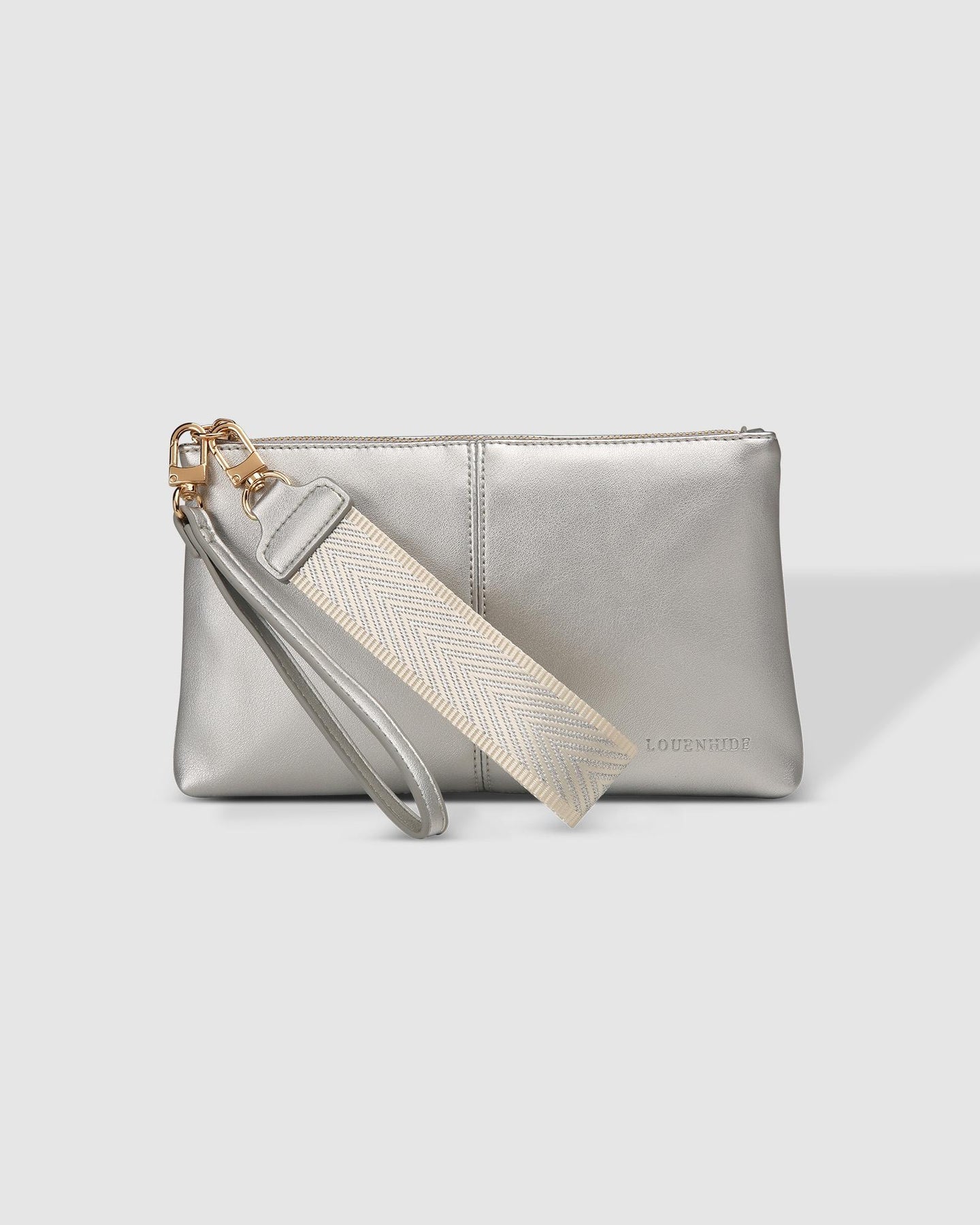 Mimi Clutch - Silver