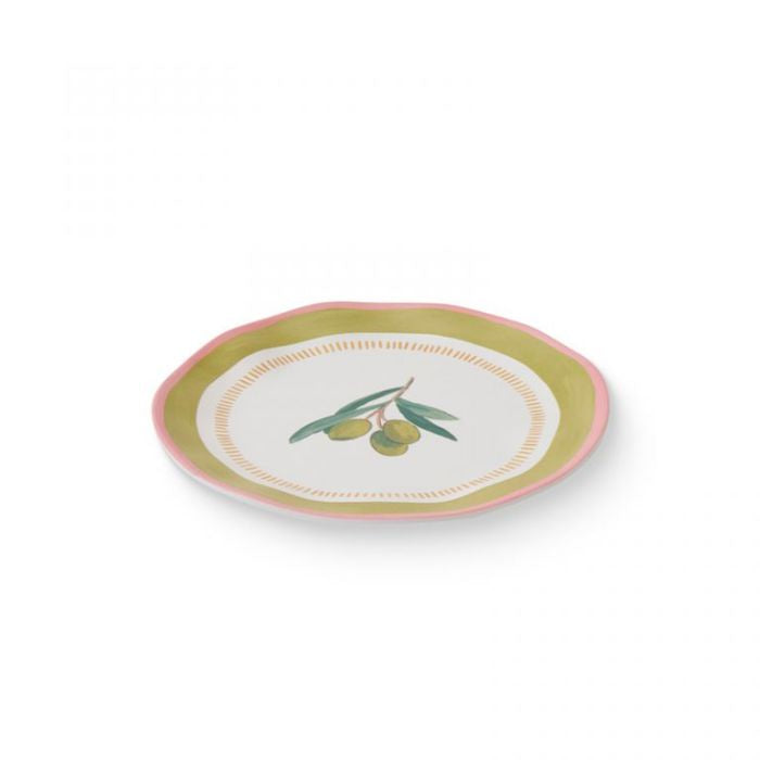 Fiesta Olive Melamine Plate