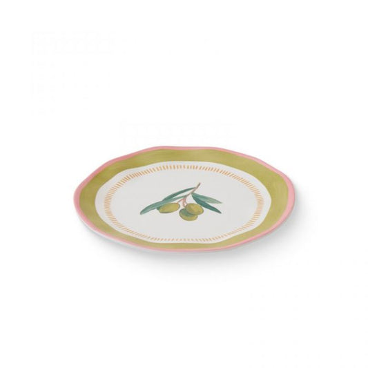 Fiesta Olive Melamine Plate