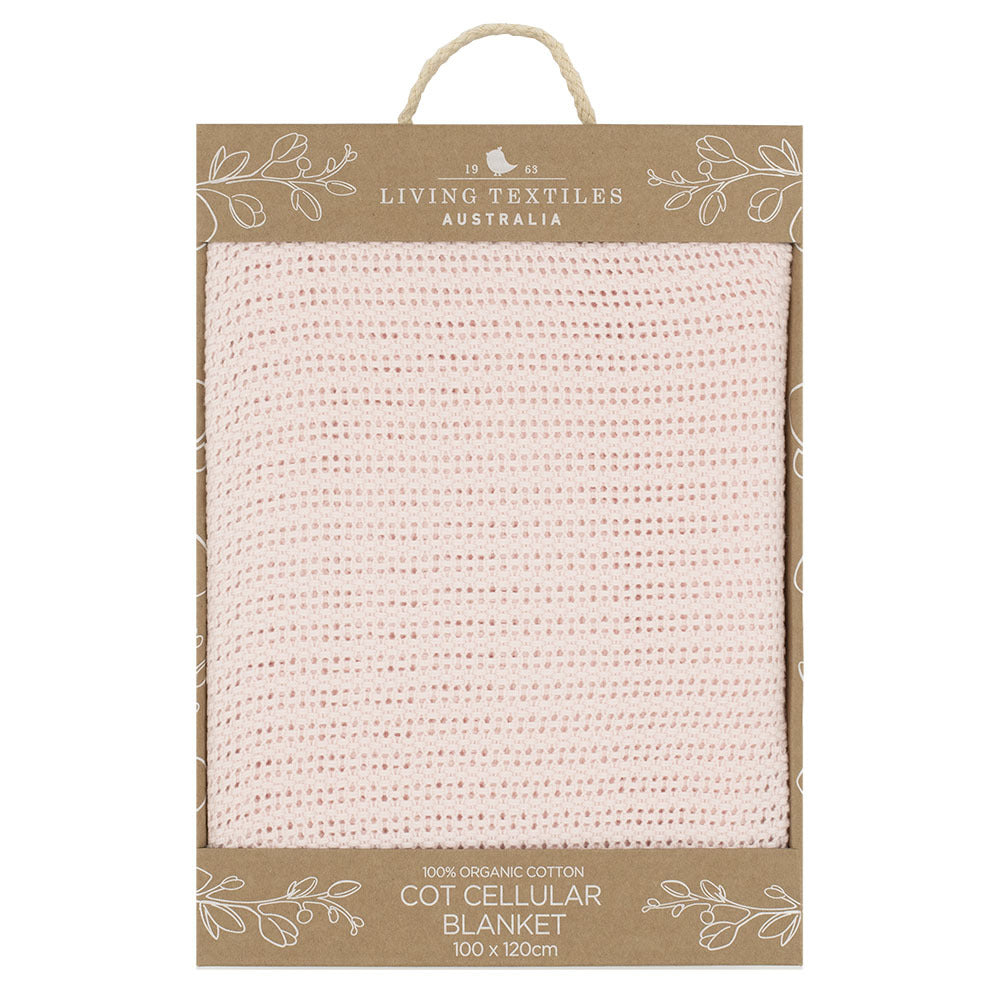 Cot Cell Blanket Rose Quartz