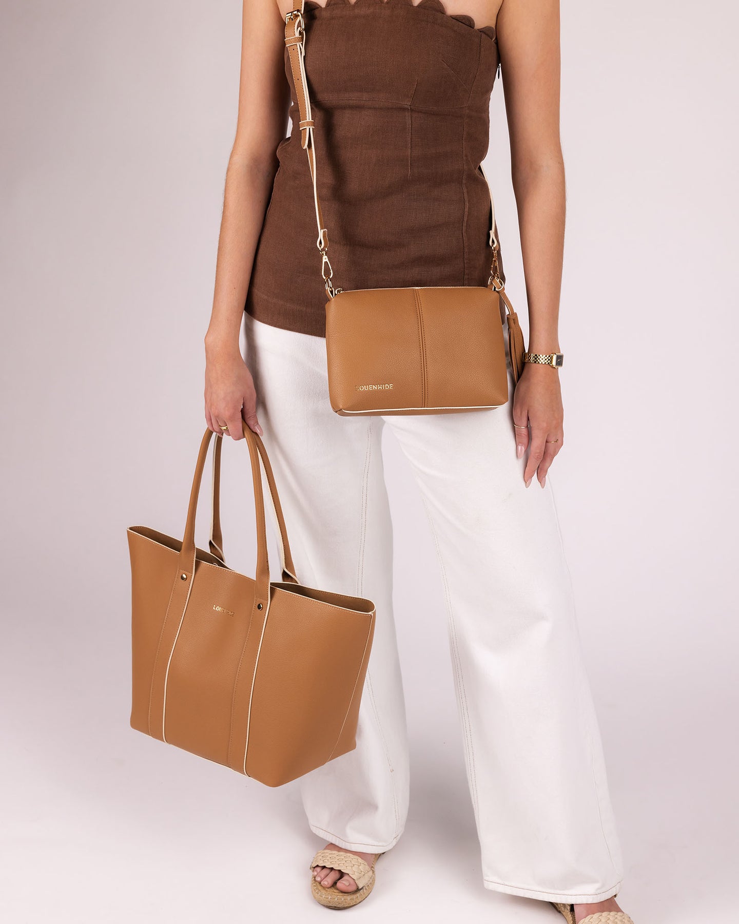 Dubai Tote Bag - Camel