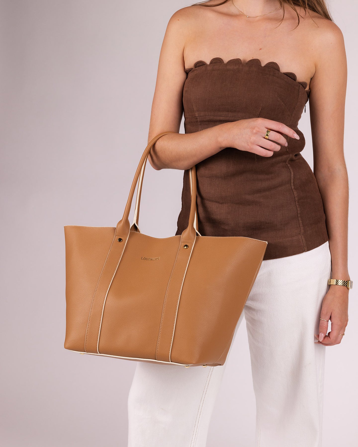 Dubai Tote Bag - Camel