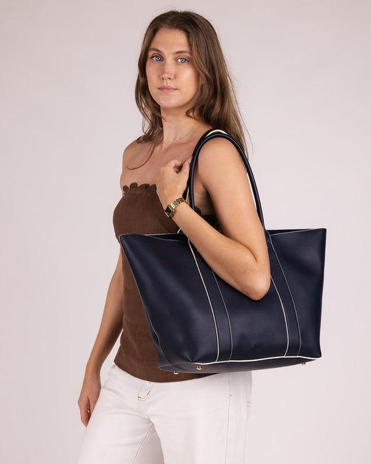 Dubai Tote Bag - Navy