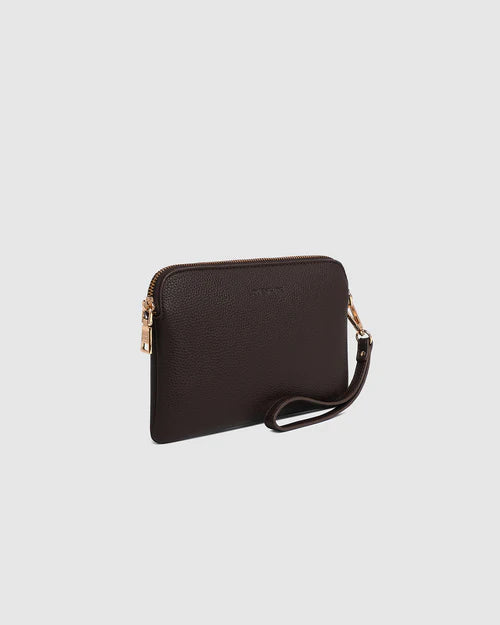 Poppy Clutch Chocolate