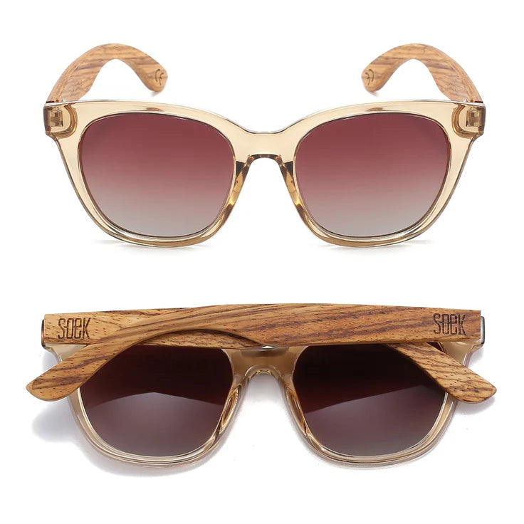 Lila Grace Champagne Sunglasses