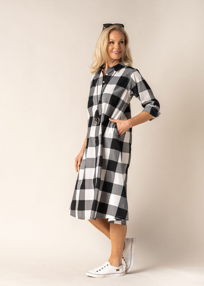 Lolita Dress - Onyx Check