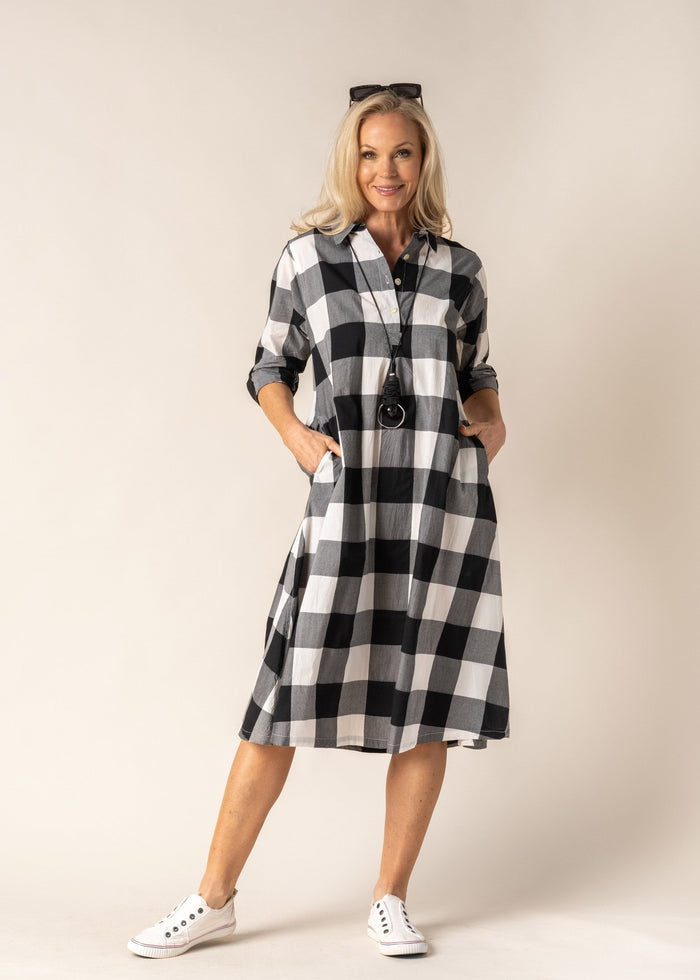 Lolita Dress - Onyx Check