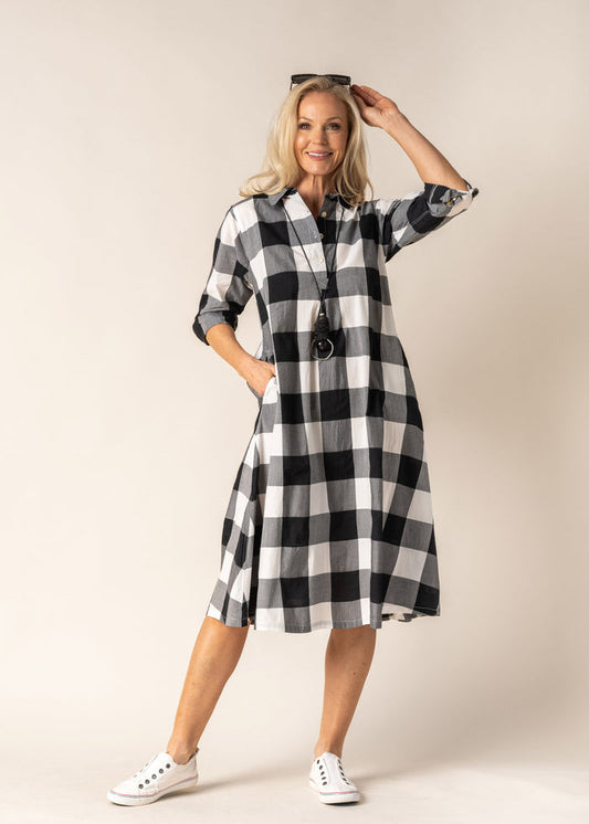 Lolita Dress - Onyx Check