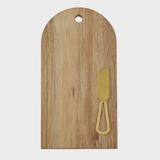 Axel Acacia Board & Knife