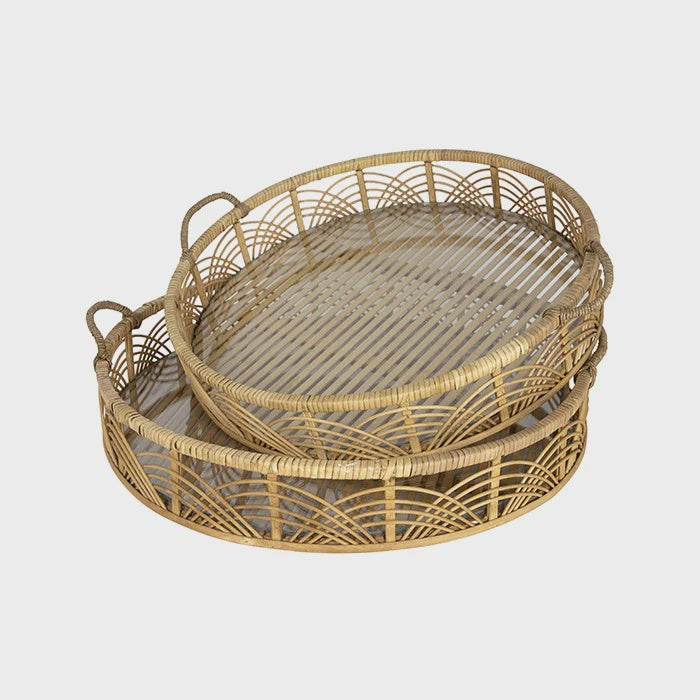 Noble Bamboo Tray Round - Large
