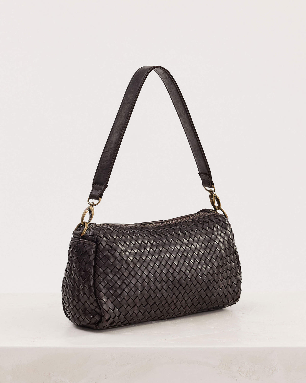 Basque Midi Bag Chocolate