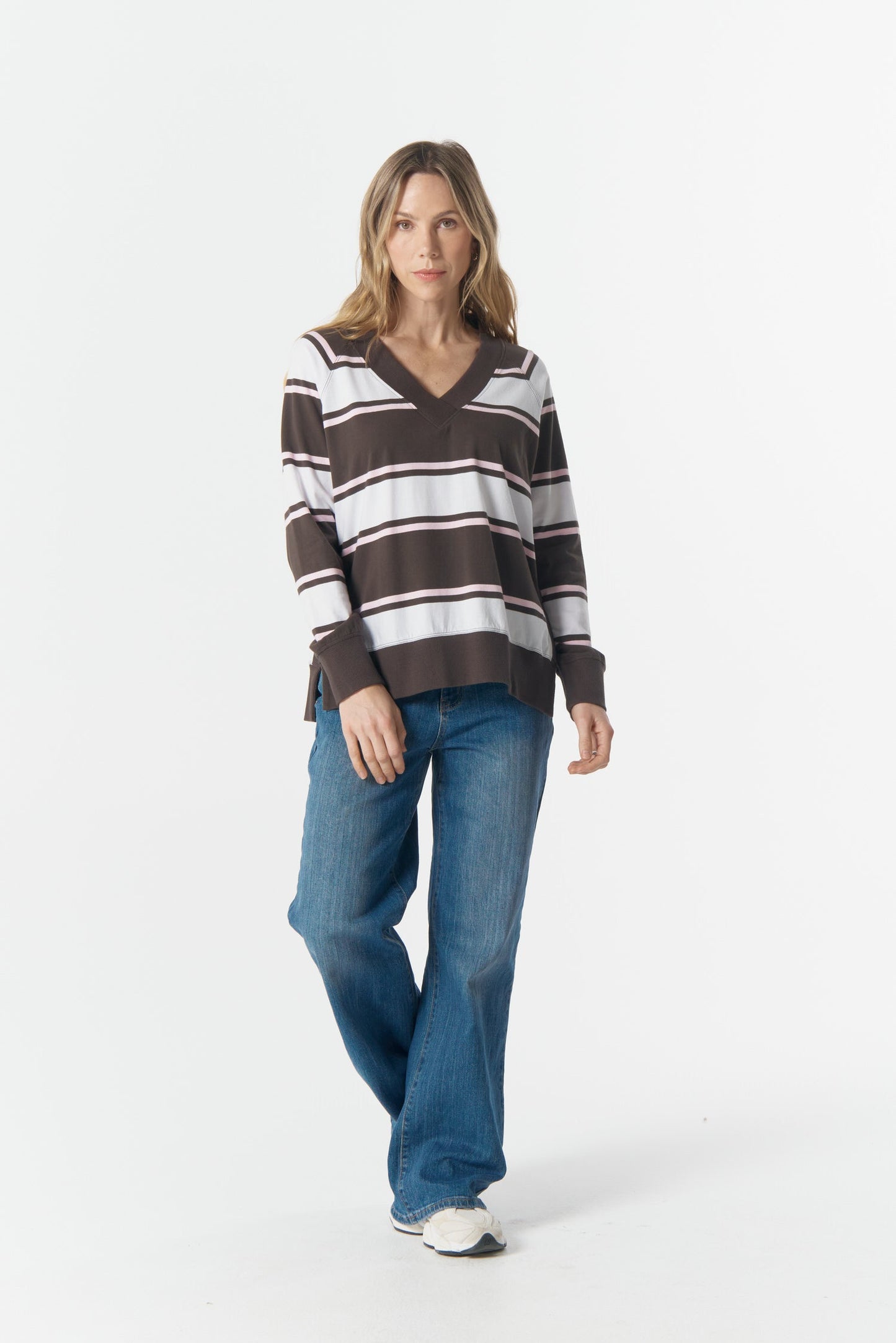 Rugby Club V Neck Sweater