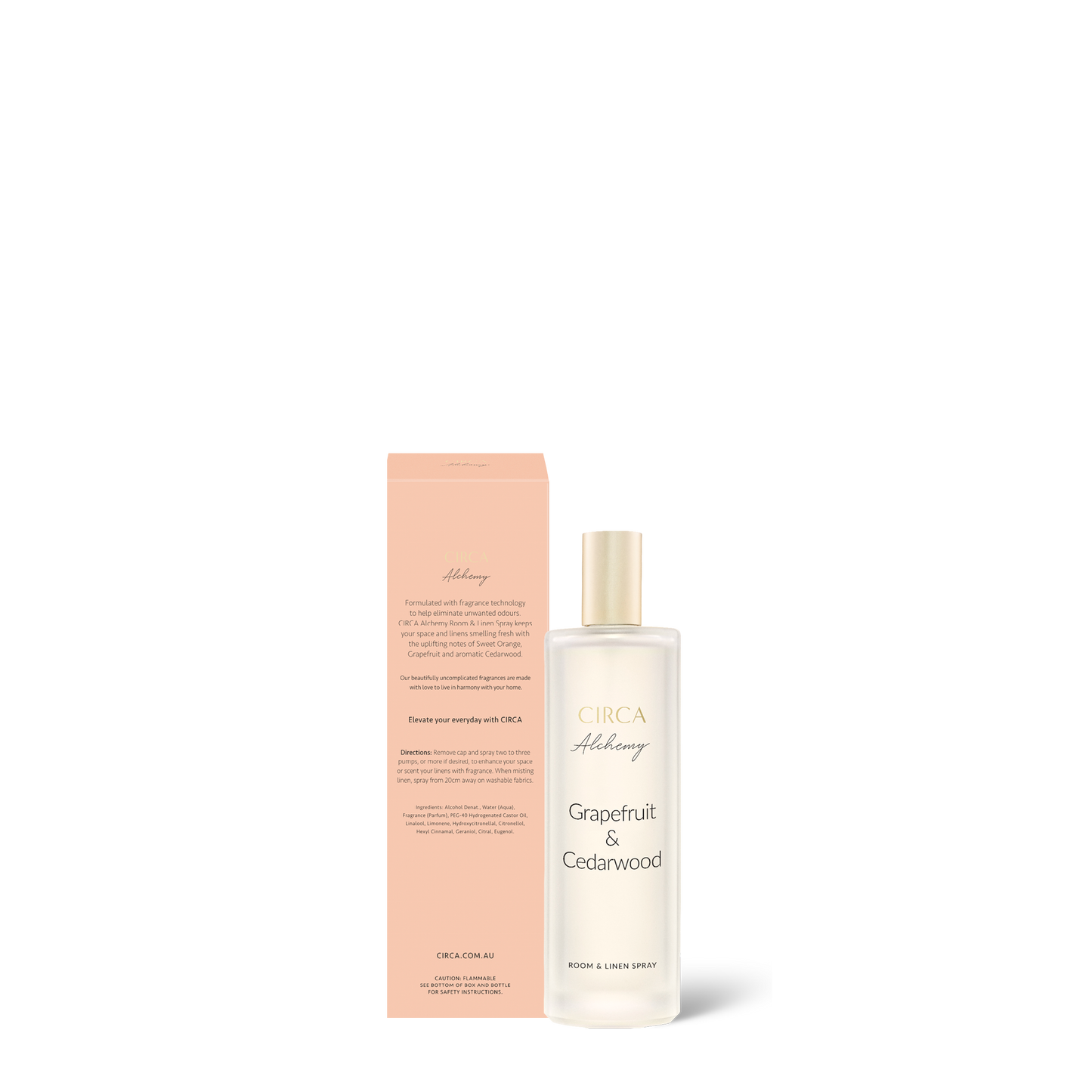 Grapefruit & Cedarwood Room & Linen Spray 120ml