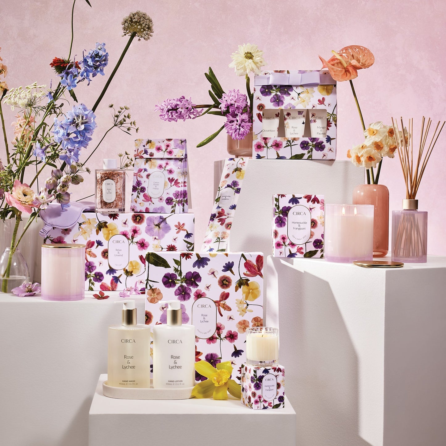 Cotton Flower & Freesia Scented Sachets