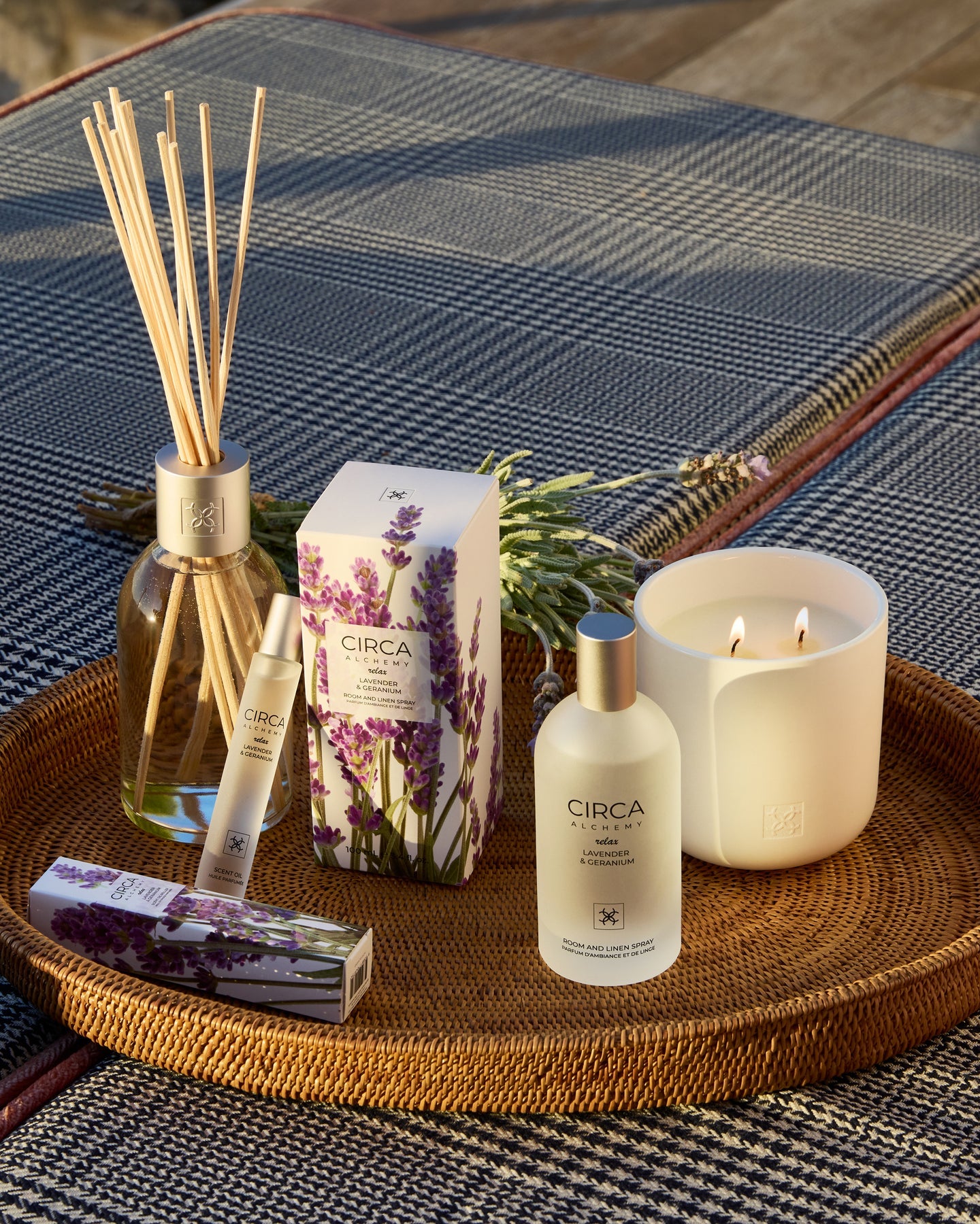 Lavender & Geranium Fragrance Diffuser 250ml