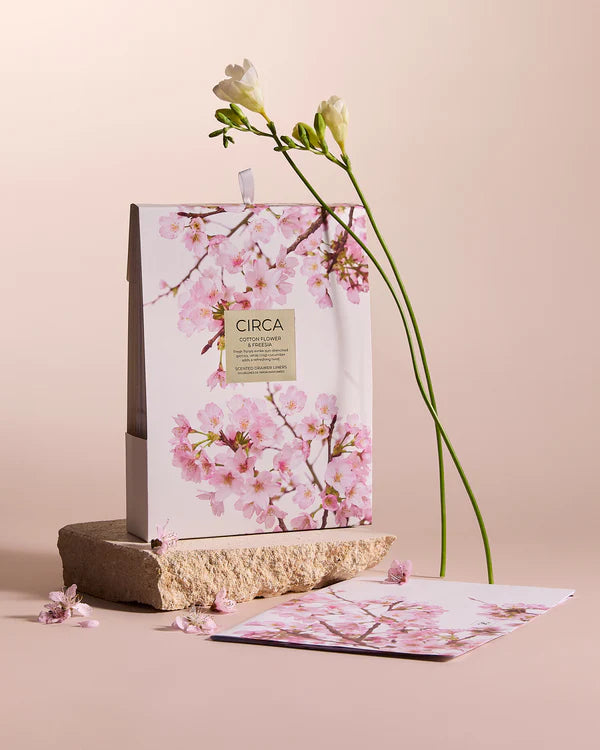 Cotton Flower & Freesia Drawer Liners