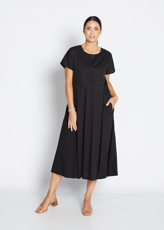 Court Maxi Dress - Navy