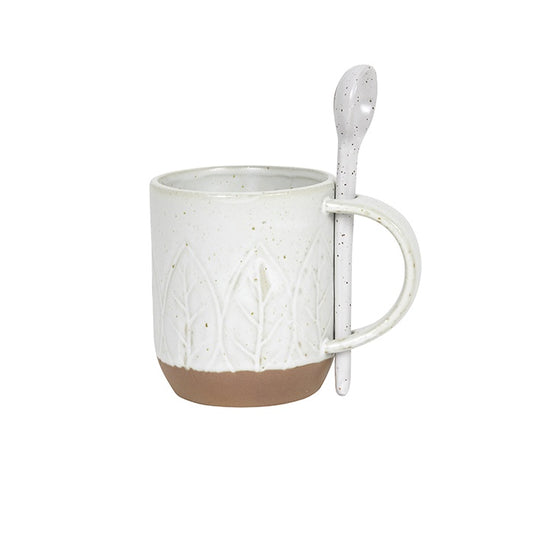 Dante Mug & Spoon Leaf