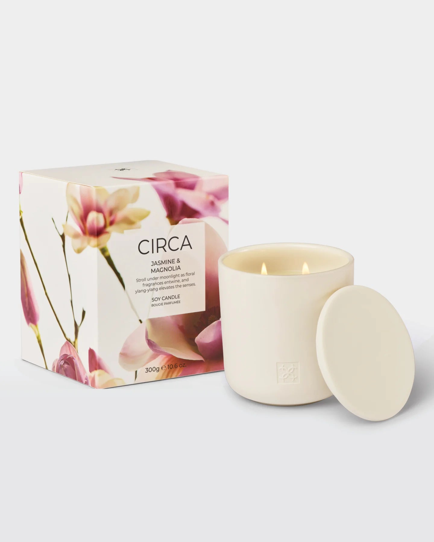 Jasmine & Magnolia Soy Candle 300g