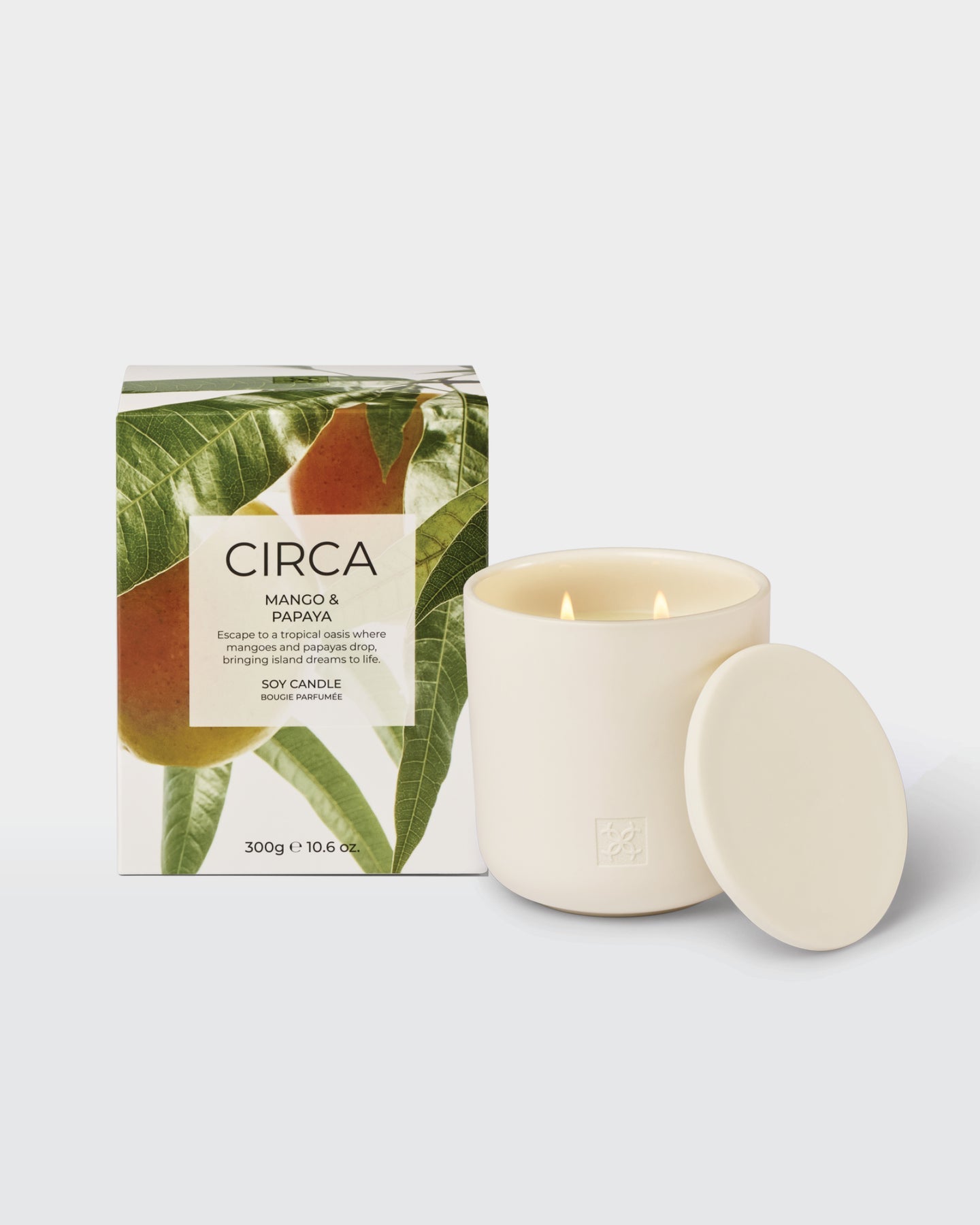 Mango & Papaya Soy Candle 300g