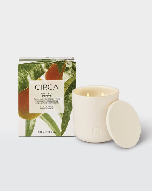 Mango & Papaya Soy Candle 300g