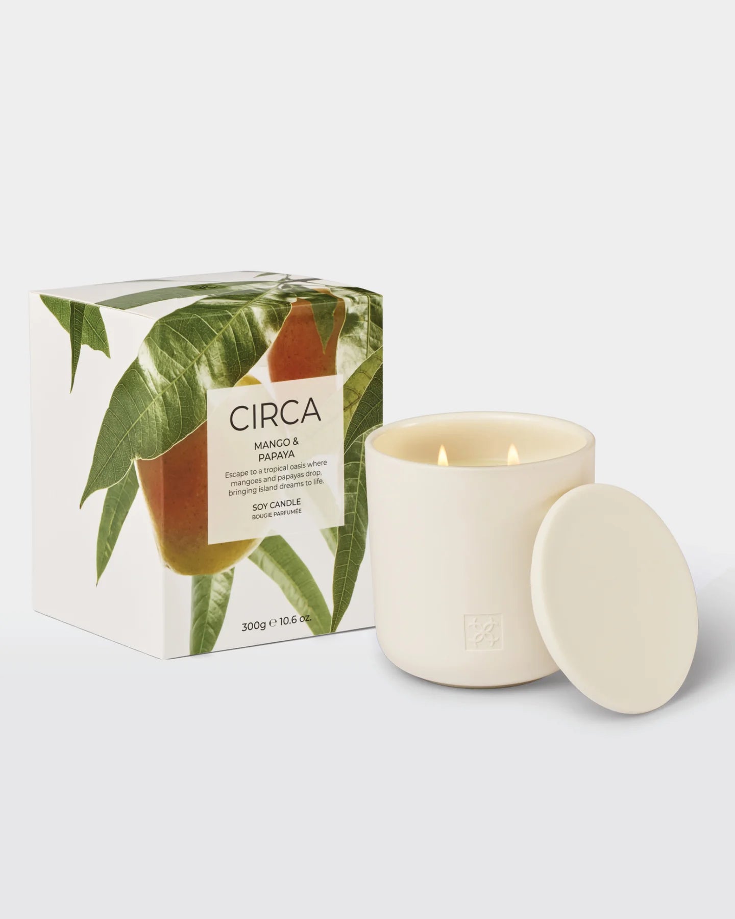 Mango & Papaya Soy Candle 300g