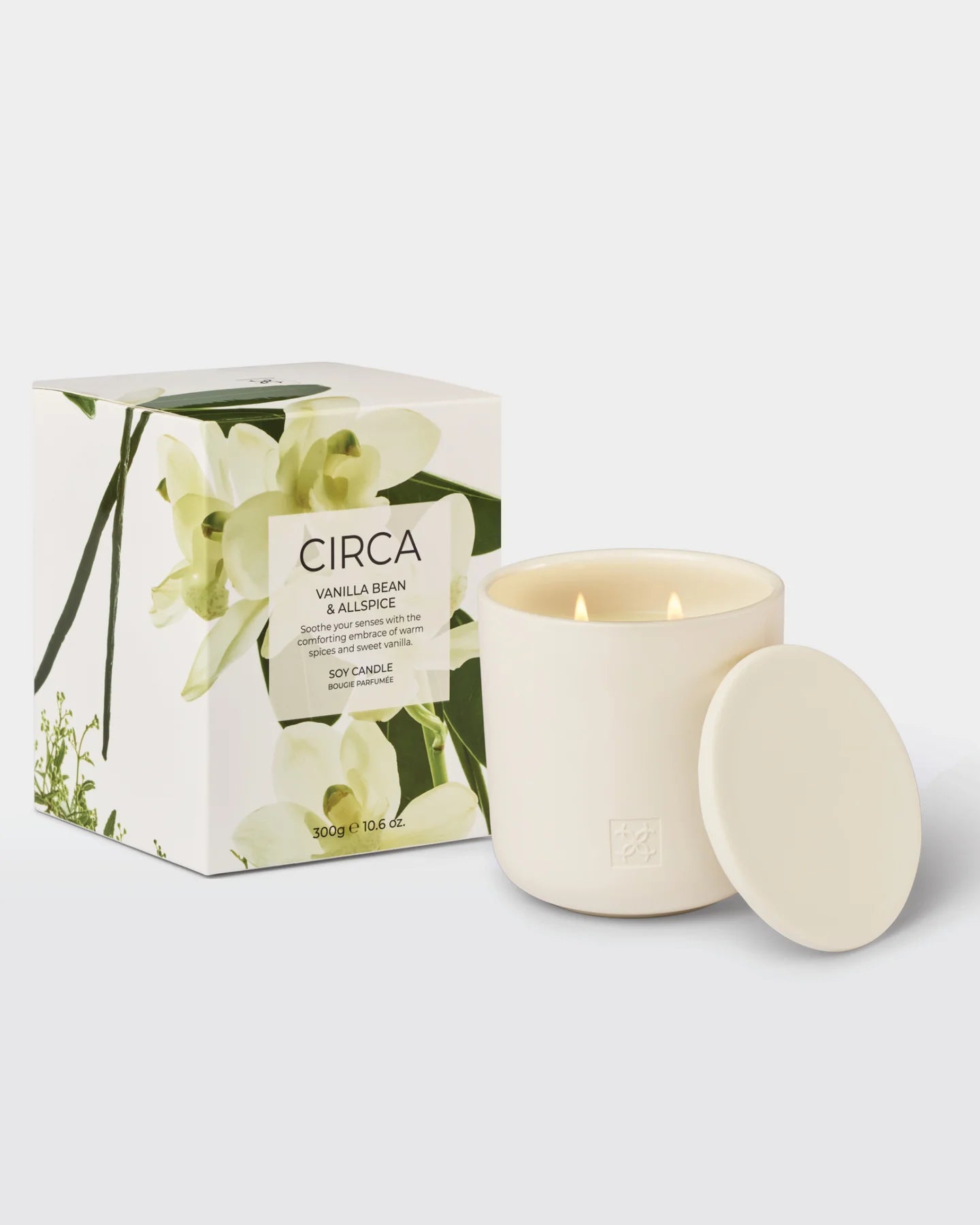 Vanilla Bean & Allspice Soy Candle 300g