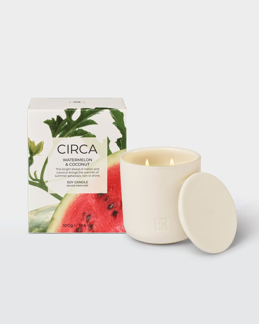 Watermelon & Coconut Soy Candle 300g