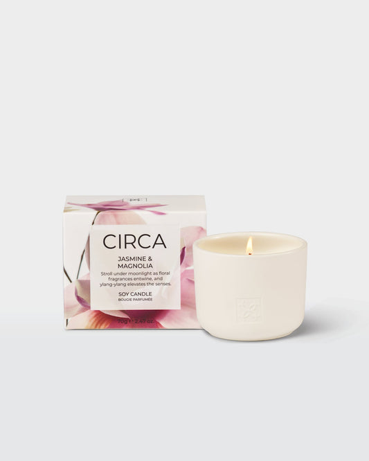 Jasmine & Magnolia Soy Candle 70g