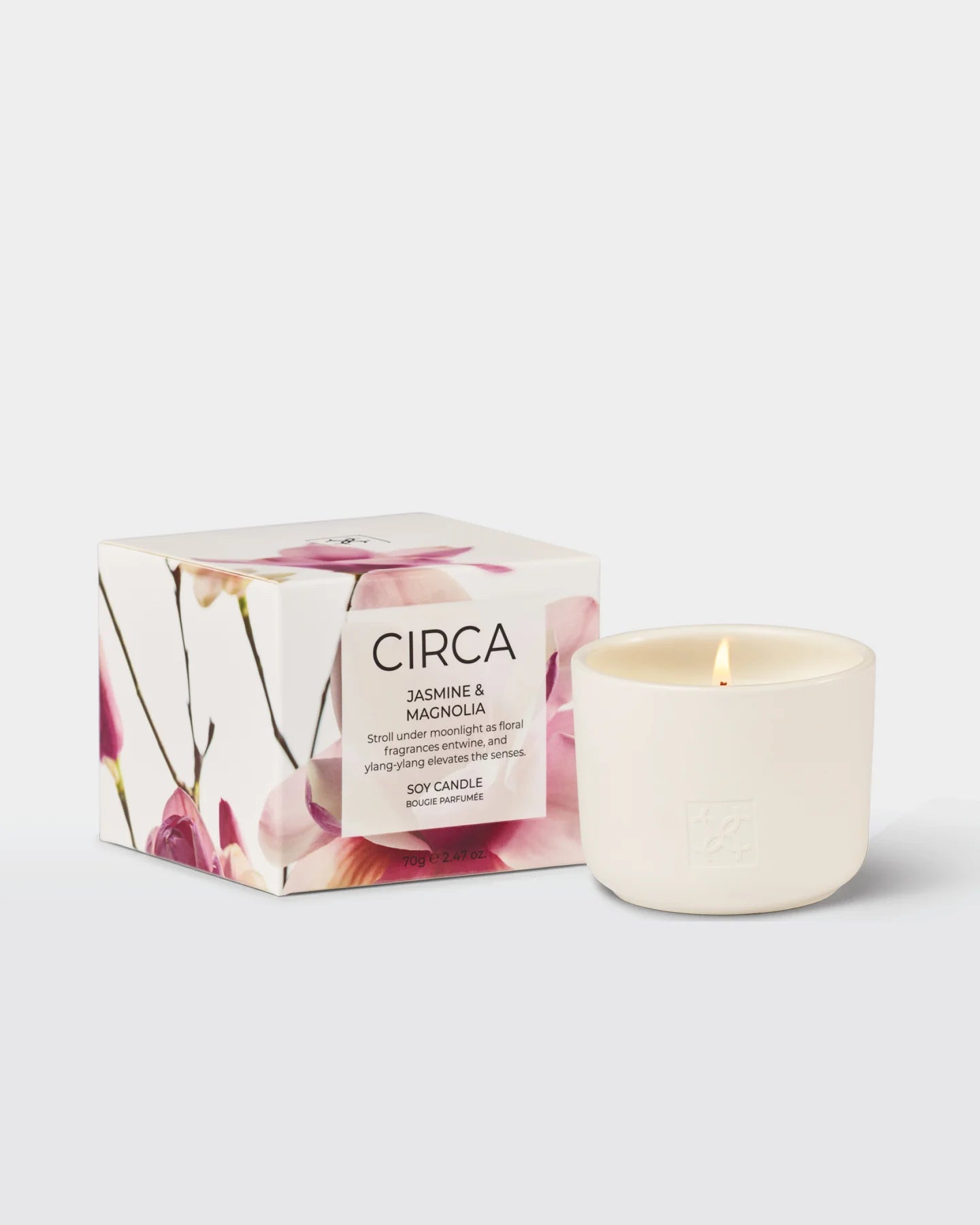 Jasmine & Magnolia Soy Candle 70g
