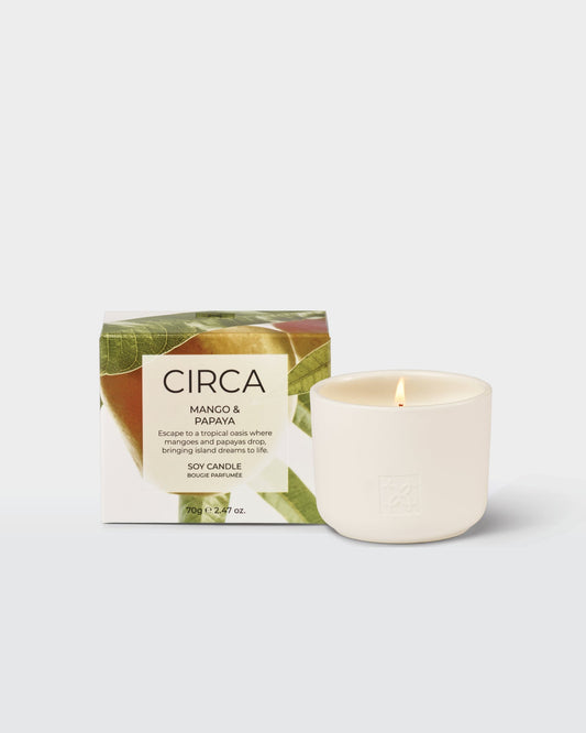 Mango & Papaya Soy Candle 70g
