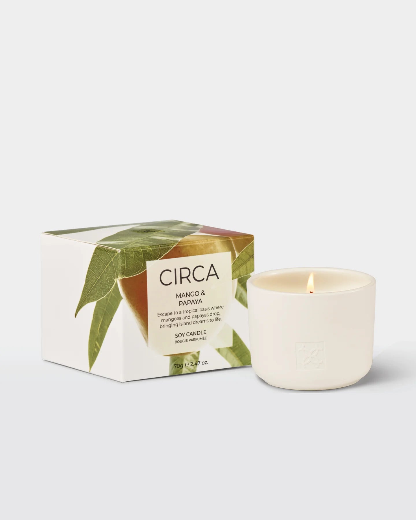 Mango & Papaya Soy Candle 70g