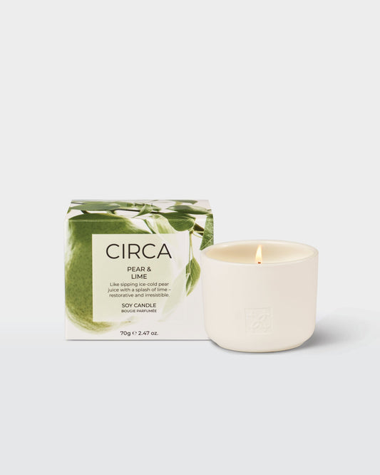 Pear & Lime Soy Candle 70g