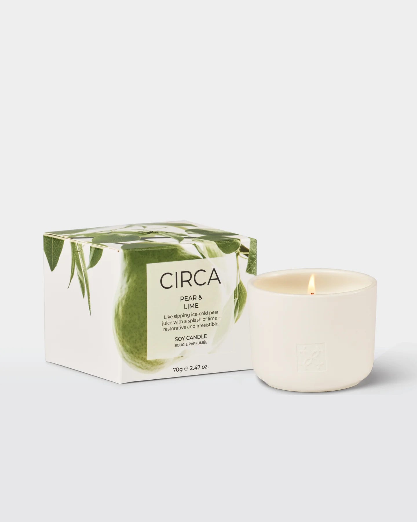 Pear & Lime Soy Candle 70g
