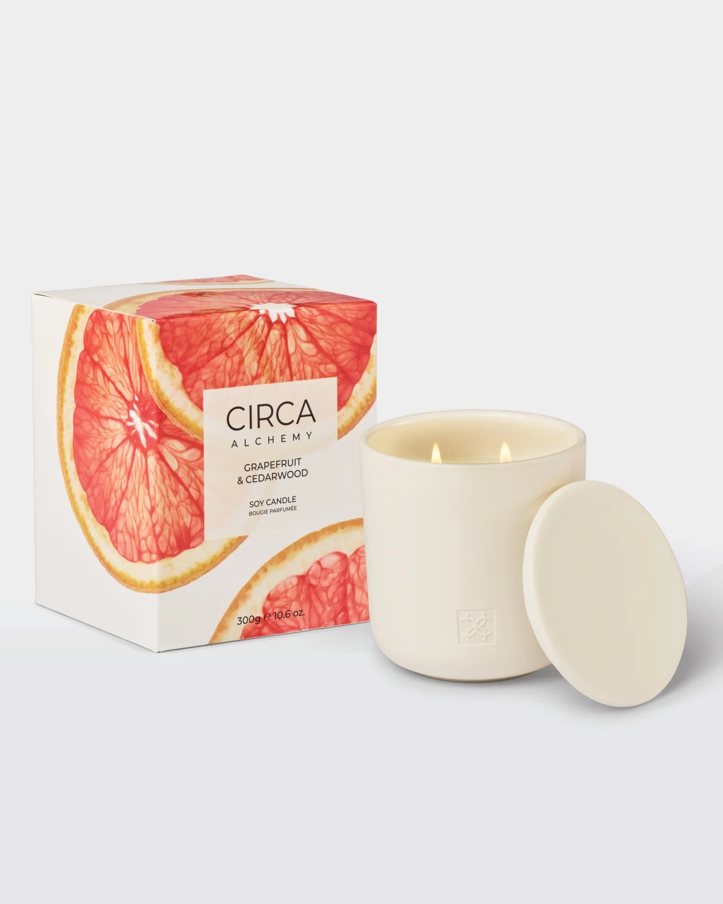 Grapefruit & Cedarwood Soy Candle 300g