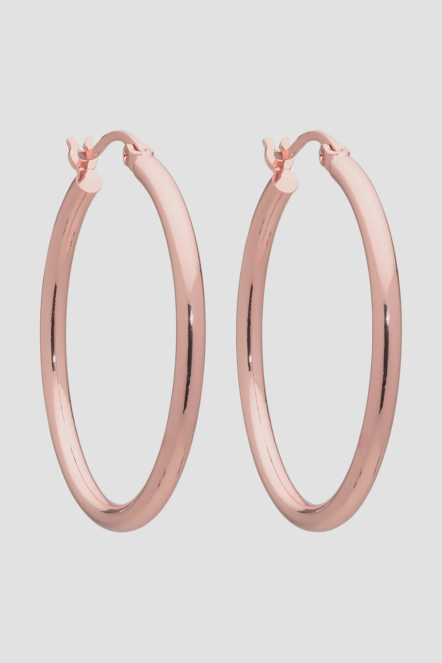 Erika Rose Gold Hoop Earring