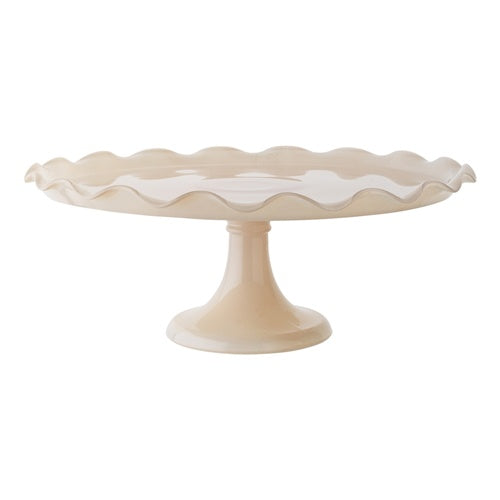 Ruffle Cake Stand - Pink Salt