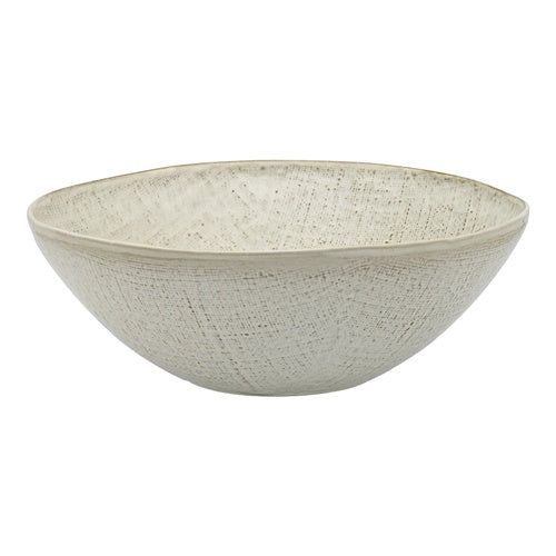 Linen Salad Bowl 27.5cm Birch