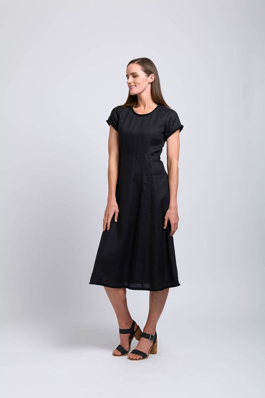 Fringe Event Dress - Black