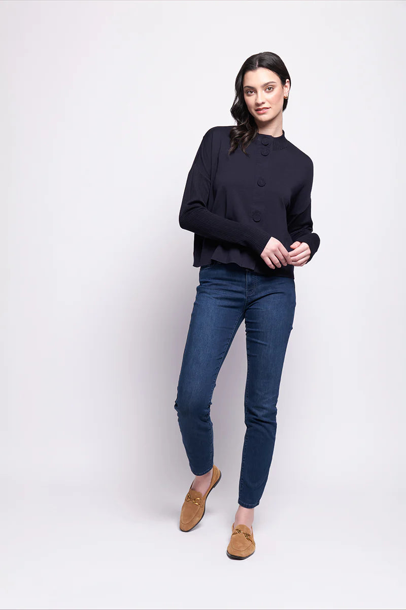 Perfect Yarn Cardigan - Future Dusk